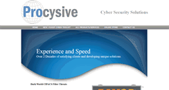 Desktop Screenshot of procysive.com